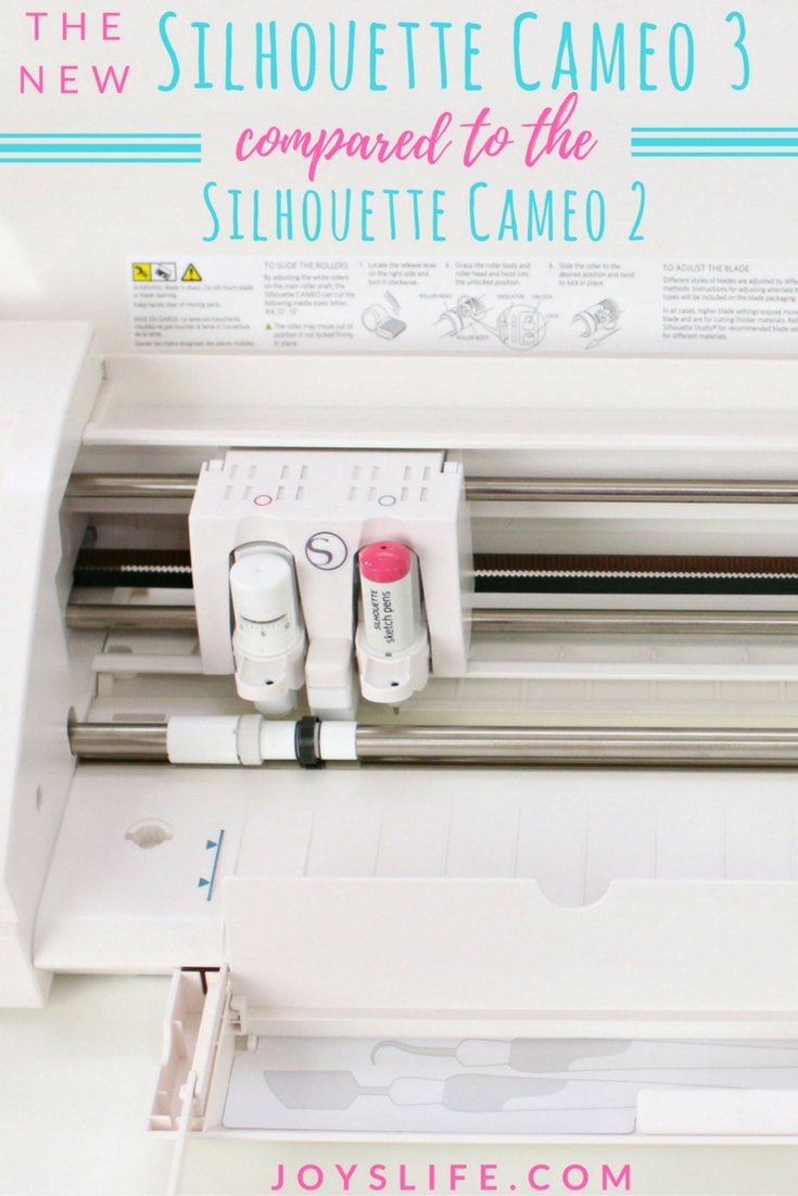 New Silhouette Cameo 3 Compared to Silhouette Cameo 2 – Joy's Life